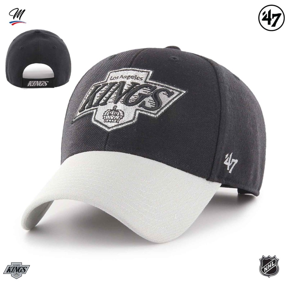 47' NHL Los Angeles Kings "Vintage Logo MVP" keps Svart eller lila