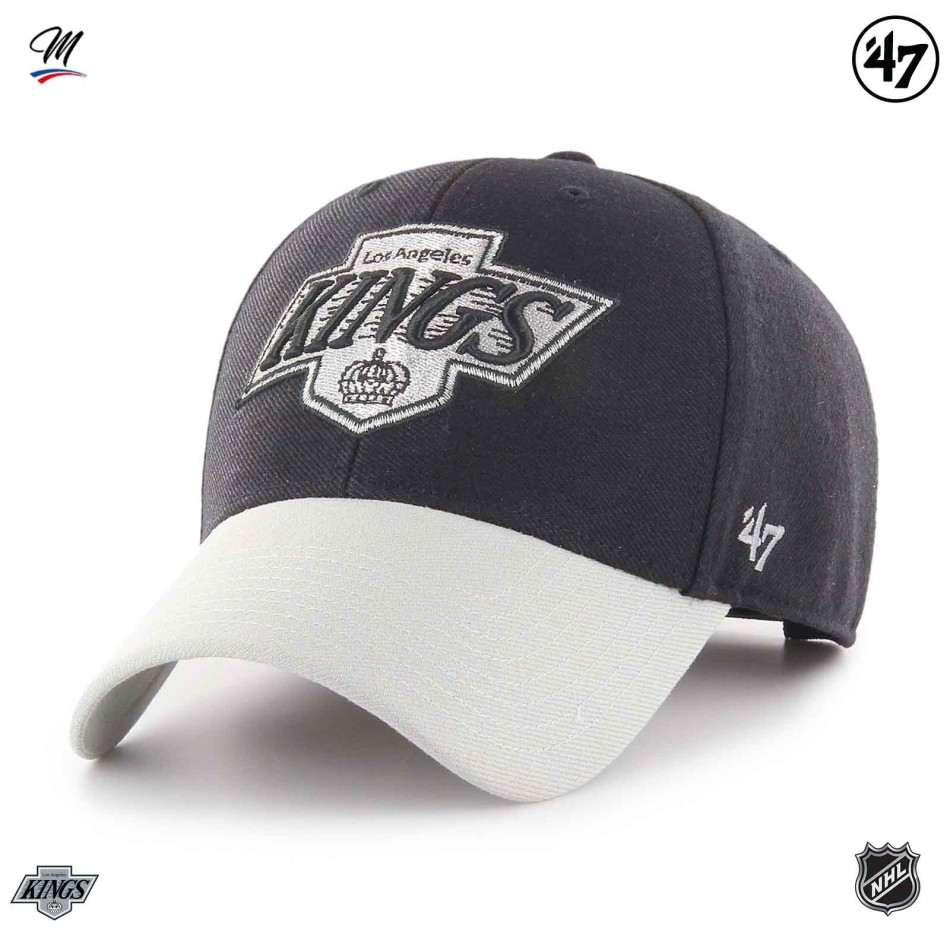 47' NHL Los Angeles Kings "Vintage Logo MVP" keps Svart eller lila