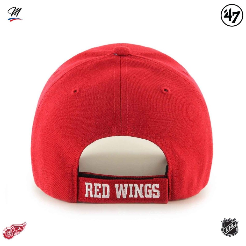 47' NHL Detroit Red Wings "Vintage Logo MVP"-keps Röd