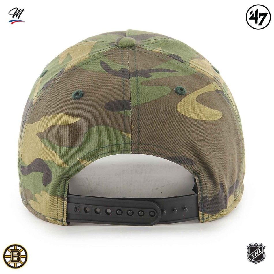 Casquette NHL Boston Bruins "Grove Snapback MVP Camo"