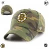 NHL Boston Bruins "Grove Snapback MVP Camo" cap (Caps) '47 Brand on FrenchMarket