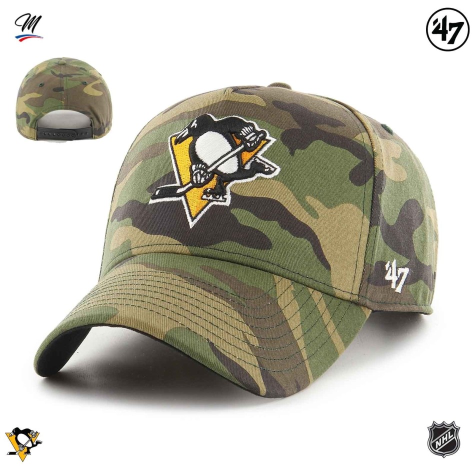 Casquette NHL Pittsburgh Penguins "Grove Snapback MVP Camo"