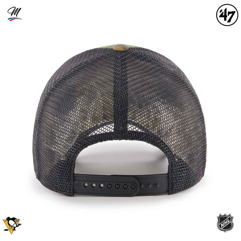 NHL Pittsburgh Penguins "Branson Camo MVP" cap (Caps) '47 Brand on FrenchMarket