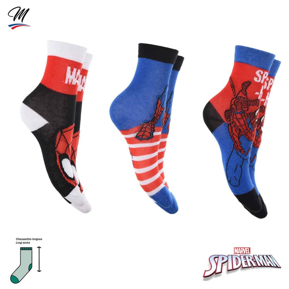 6 paar MARVEL Spider-Man jongenssokken (Fantasieën) French Market chez FrenchMarket