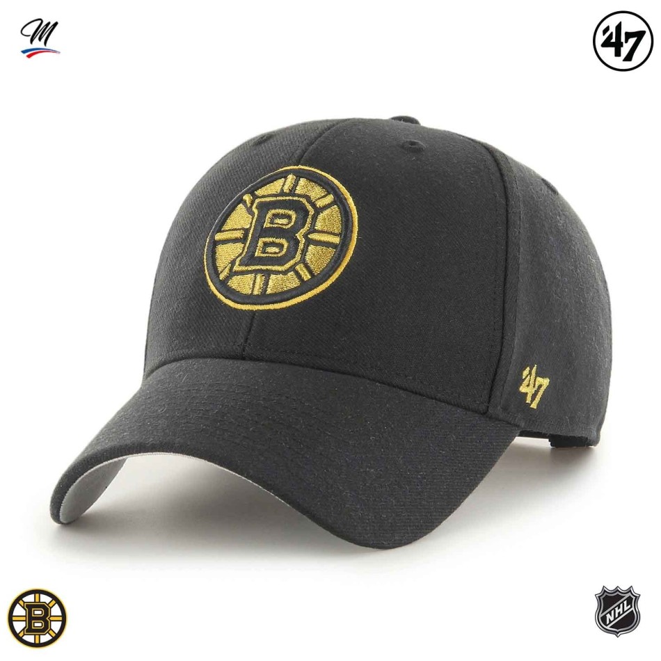 47' NHL Boston Bruins "Metallic Snap MVP" Hockey Cap