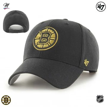 NHL Boston Bruins "Metallic Snap MVP" cap (Caps) '47 Brand on FrenchMarket