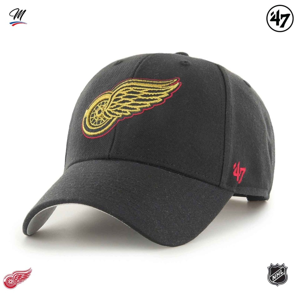 47 Metallic Snap MVP Detroit Red Wings Hockeykeps med vingat hjul