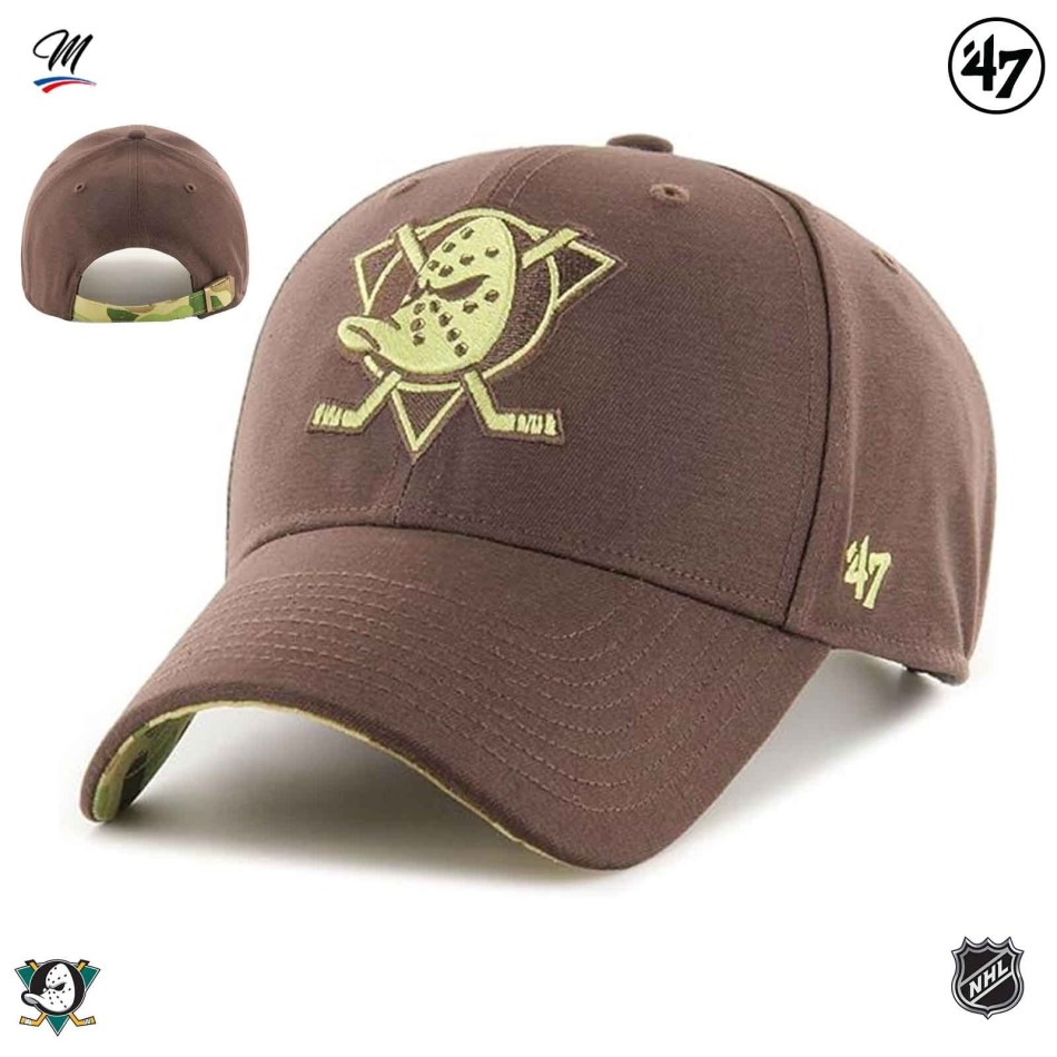 Casquette NHL Anaheim Ducks "Frog Skin Camo MVP"