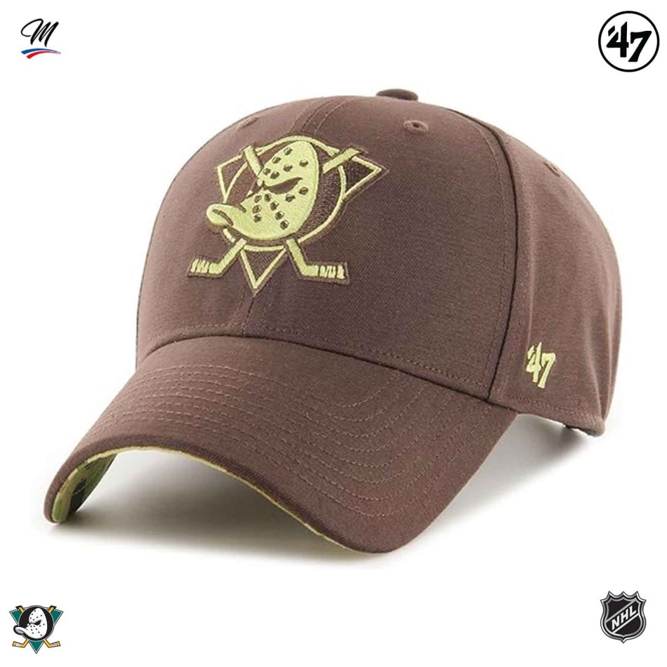 47' NHL Anaheim Ducks "Frog Skin Camo MVP" HOCKEY Cap