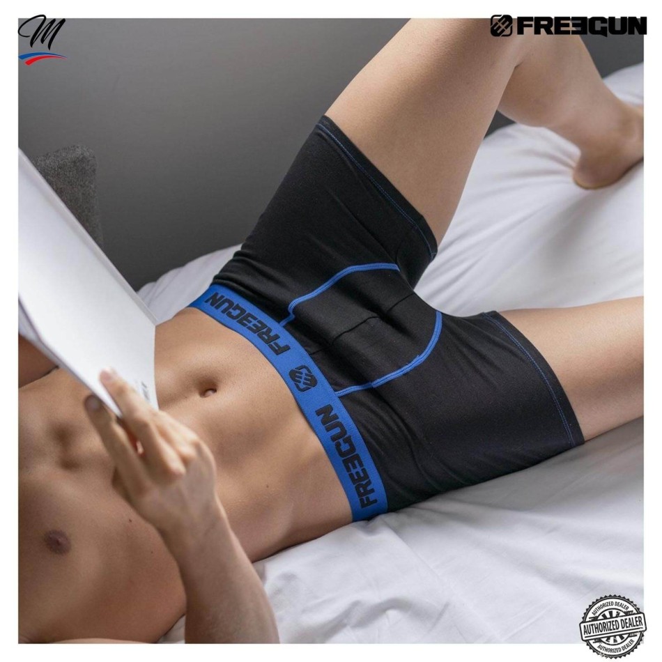FREEGUN Set of 4 Men's Boxers Freegun Premium Cotton | Comfort & Support
