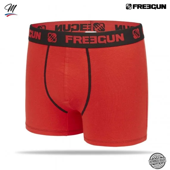 4er-Set Herren-Boxershorts aus Premium-Baumwolle (Boxershorts für Männer) Freegun auf FrenchMarket