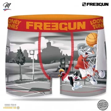 FREEGUN Heren Boxer Looney Tunes Basketbal (Boksers) Freegun chez FrenchMarket