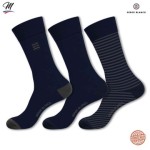 Marine / Marine Gris Stripe