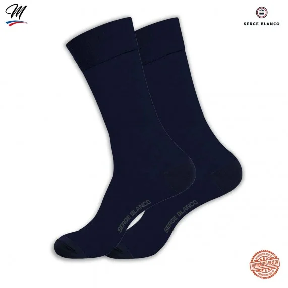 Set of 3 pairs of Men's Cotton Rugby Stripes Socks (Fancy socks) Serge Blanco on FrenchMarket