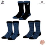 Marine / Marine Noir Stripe