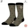 Set of 3 Pairs of Men's Cotton "Rugby 15" Socks (Fancy socks) Serge Blanco on FrenchMarket