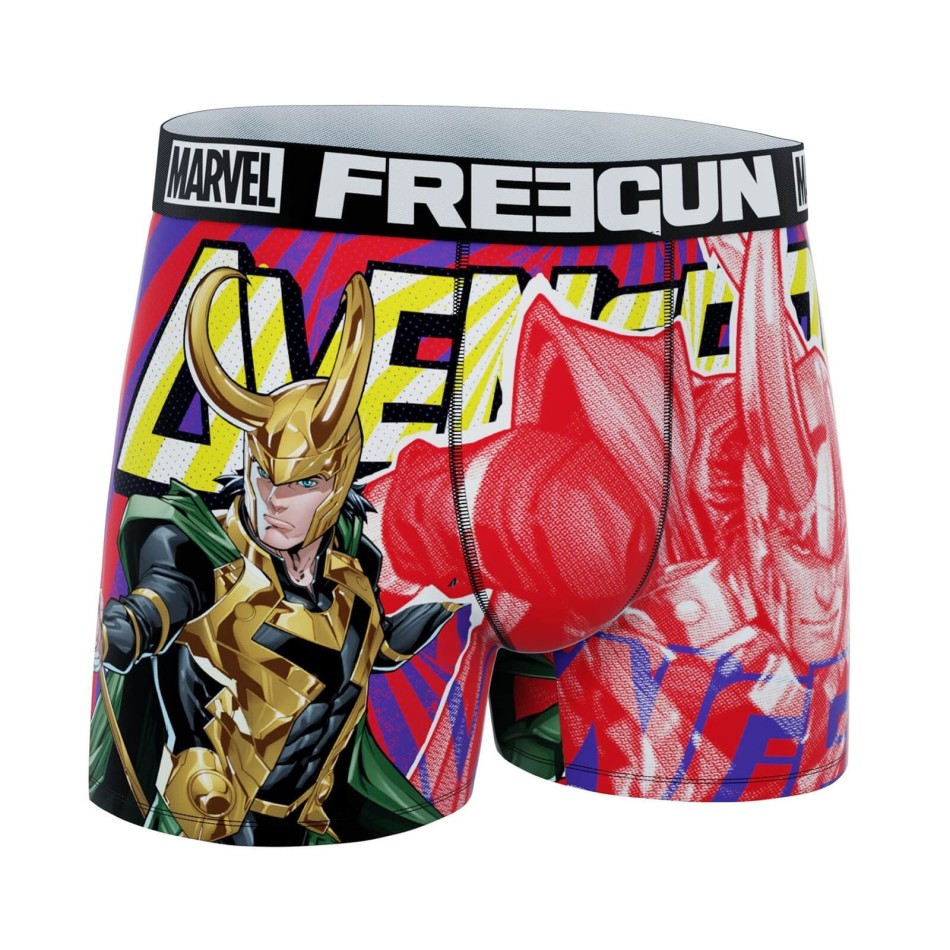 Marvel Avengers Loki Calzoncillos para niño (Boxers) Freegun chez FrenchMarket