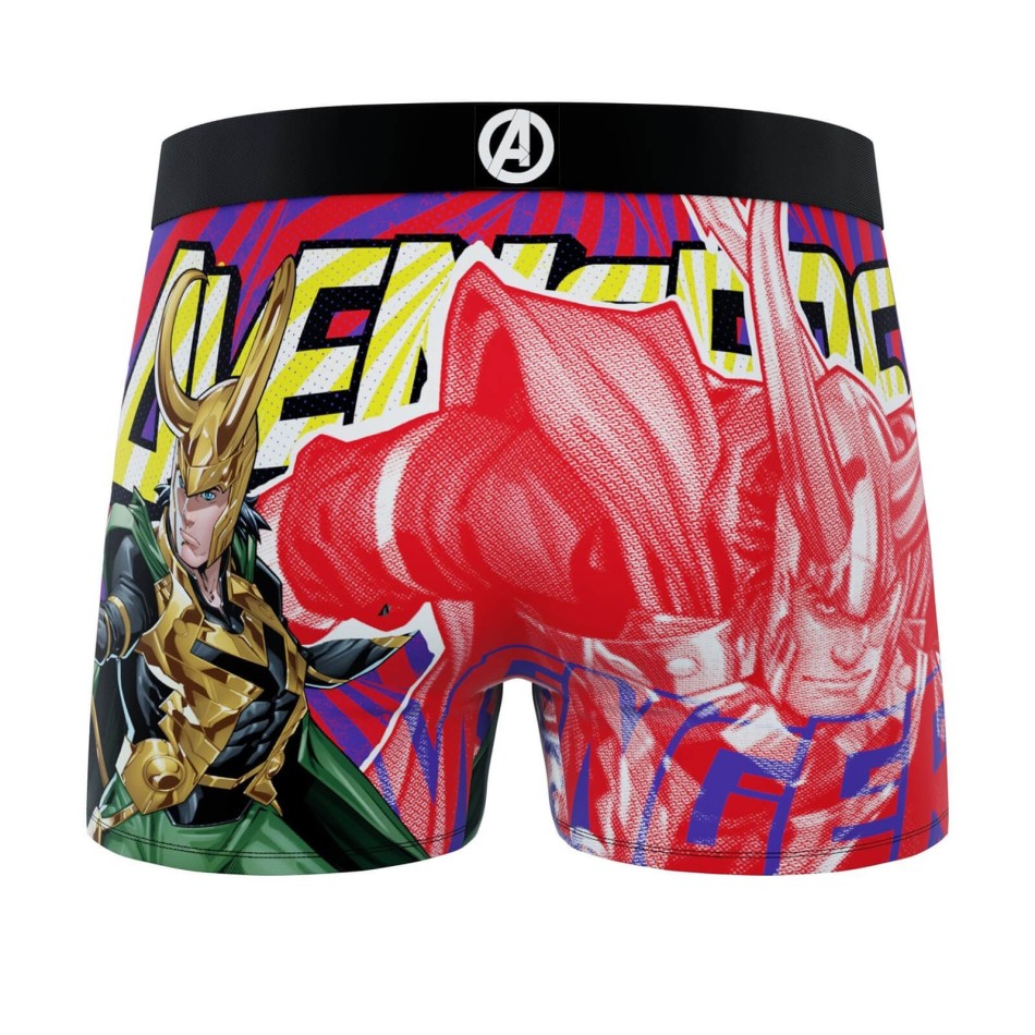 Marvel Avengers Loki Boxershort voor jongens (Boksers) Freegun chez FrenchMarket