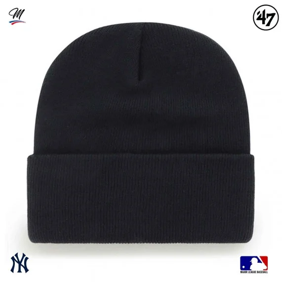 Bonnet MLB New York Yankees Haymaker "Navy" (Beanie) '47 Brand on FrenchMarket