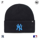 Navy Blue Logo Cyan
