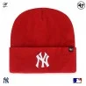 MLB New York Yankees Haymaker Beanie Rojo (Gorros) '47 Brand chez FrenchMarket