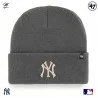 Bonnet MLB New York Yankees Haymaker Gris (Bonnets) '47 Brand chez FrenchMarket