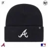 MLB Atlanta Braves Haymaker "Navy" beanie (Beanie) '47 Brand on FrenchMarket