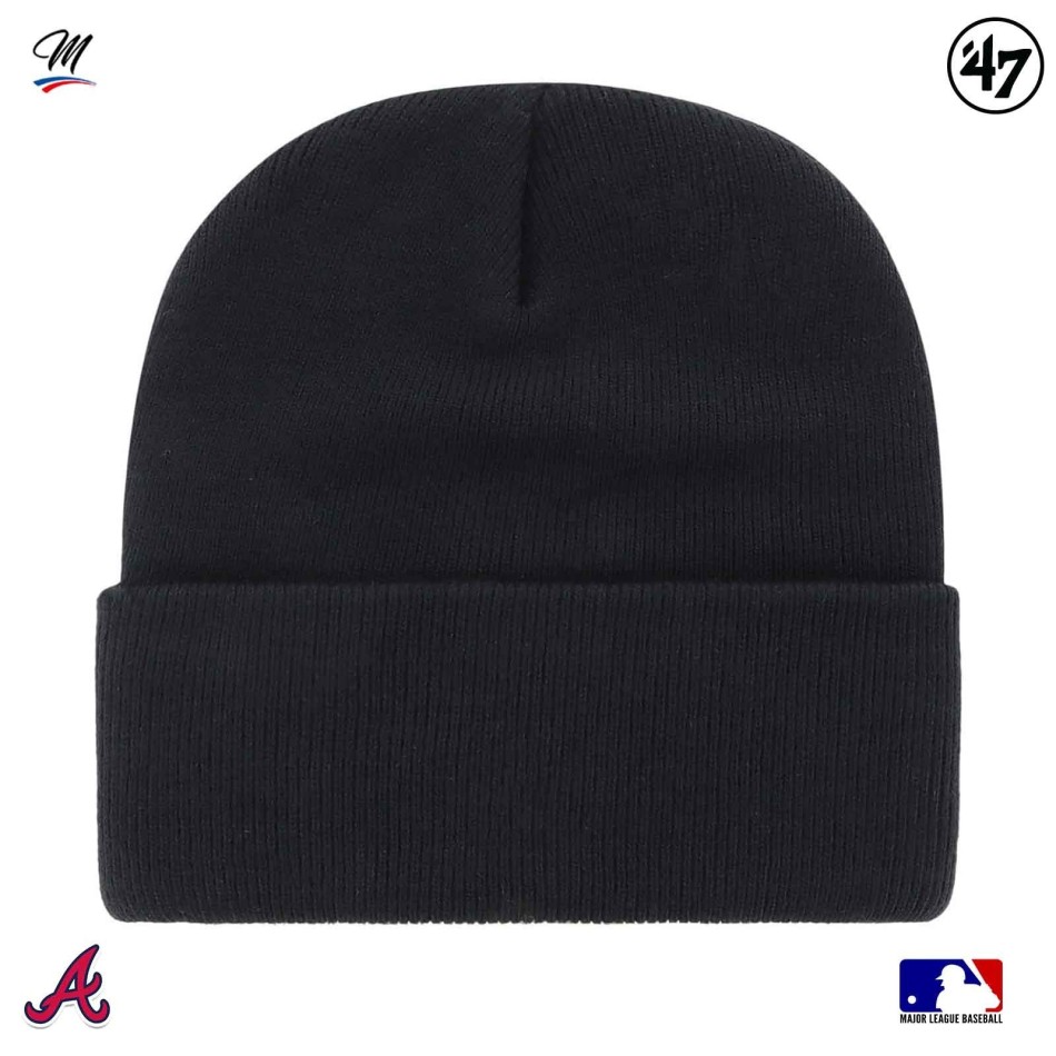 47 Brand Mössa MLB Atlanta Braves Haymaker "Navy" för män och kvinnor