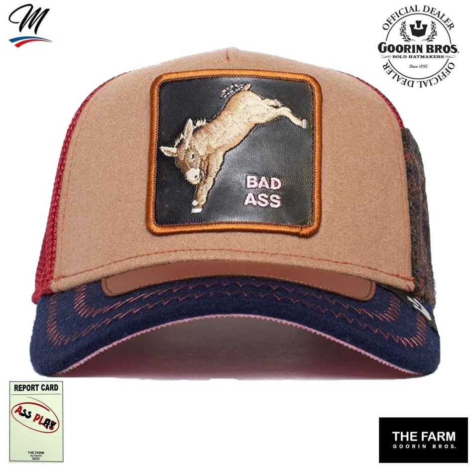 Casquette Trucker Ass Play Collection Badass "Detention Seeker" (Gorras) Goorin Bros chez FrenchMarket