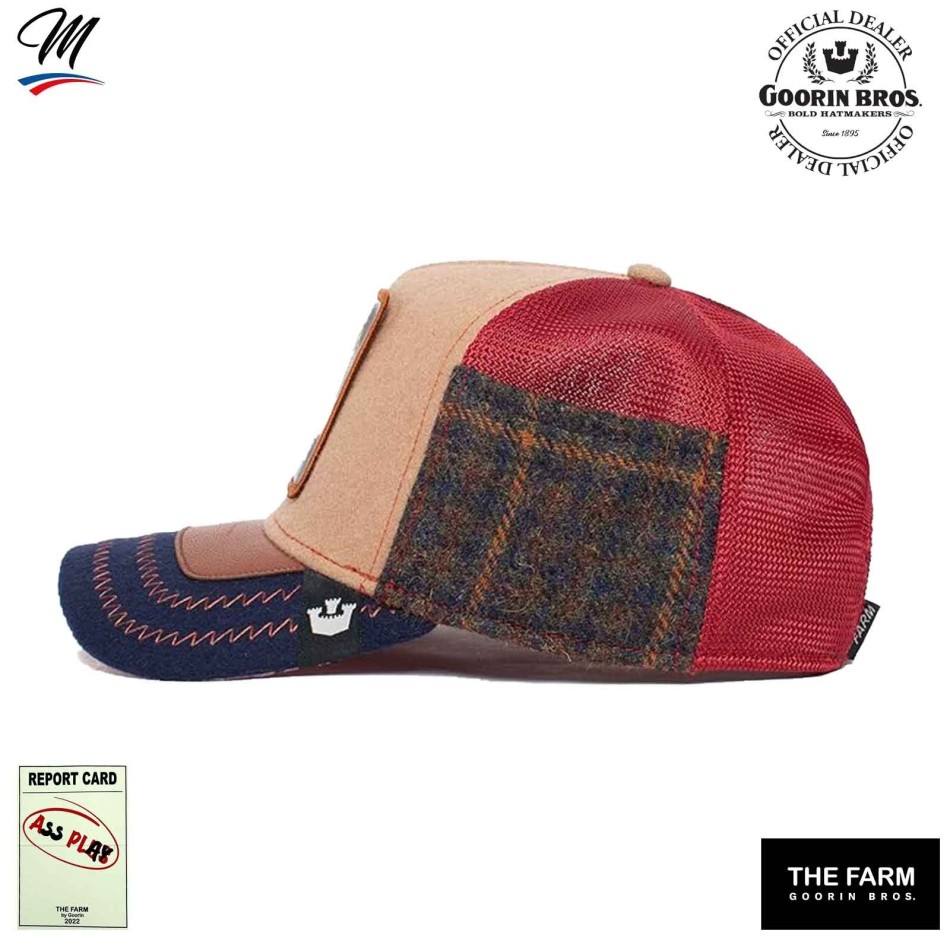Casquette Trucker Ass Play Collection Bad Ass "Detention Seeker" (Casquettes) Goorin Bros chez FrenchMarket