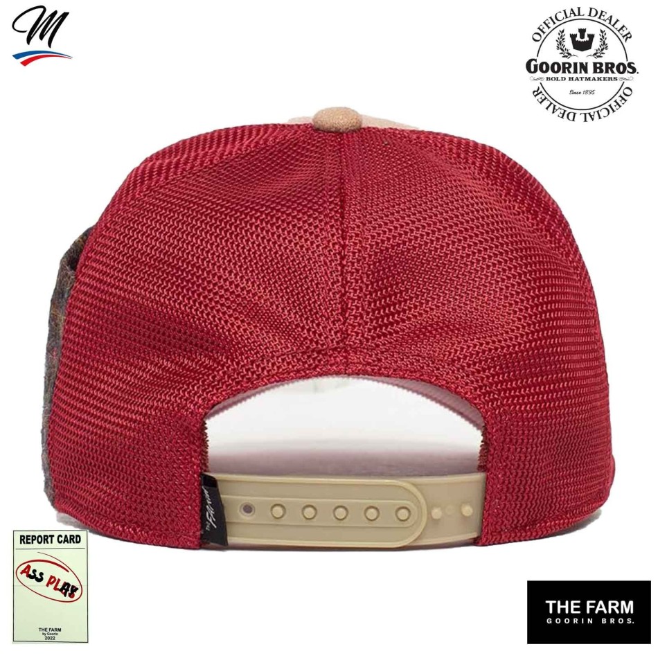 Casquette Trucker Ass Play Collection Bad Ass "Detention Seeker" (Casquettes) Goorin Bros chez FrenchMarket