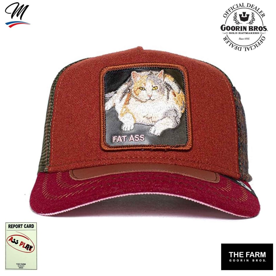 Trucker Ass Play Cap Fatass "Freshman Fifteen" collectie (Caps) Goorin Bros chez FrenchMarket