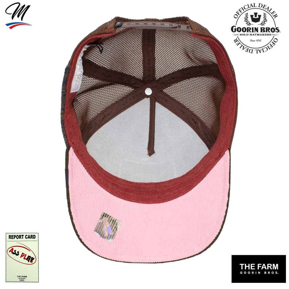 Gorra Trucker Ass Play Collection Wise Ass "Cum Laude (Gorras) Goorin Bros chez FrenchMarket