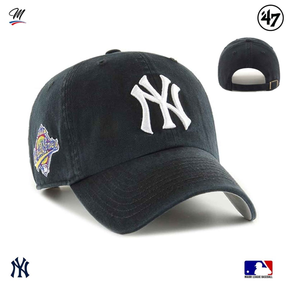 47 Basebollkeps NY Yankees World Series Double Under "Clean Up