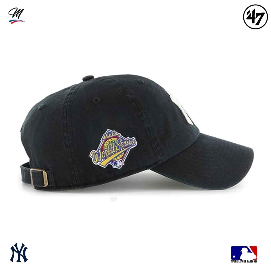 47 Basebollkeps NY Yankees World Series Double Under "Clean Up