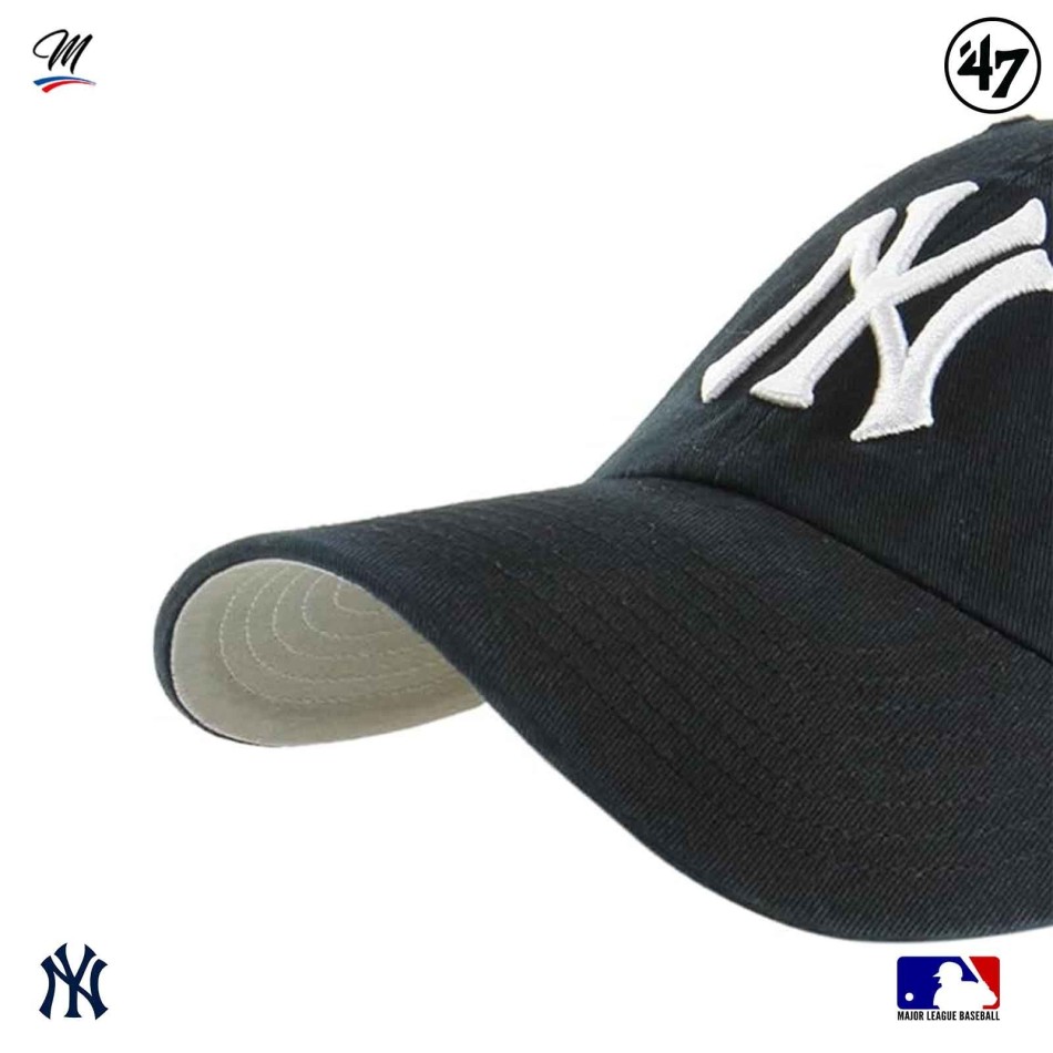 Casquette MLB NY Yankees Cooperstown Double Under "Clean Up" (Gorras) '47 Brand chez FrenchMarket