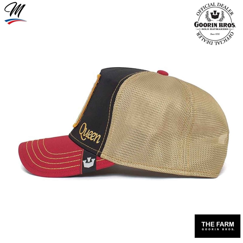 GOORIN BROS Casino lejoninna mössa drottning "Carte Blanche" samling