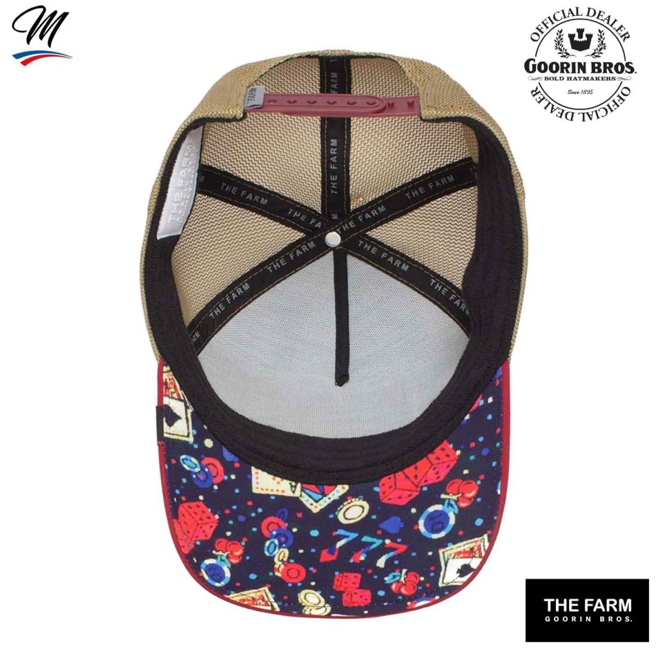 Trucker Casino Queen Collectie "Carte Blanche" pet (Caps) Goorin Bros chez FrenchMarket