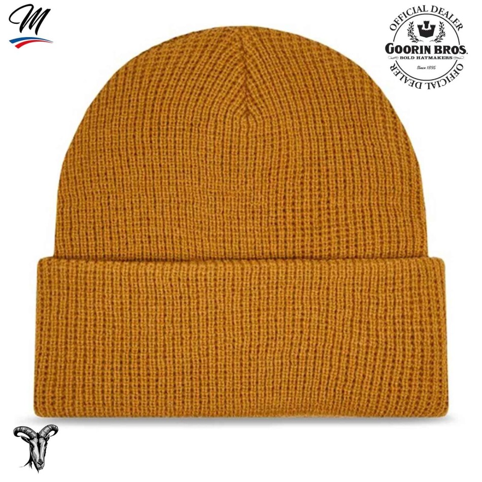 GOORIN BROS Chunky Knit Beanie för män eller kvinnor GOAT "The Greatest