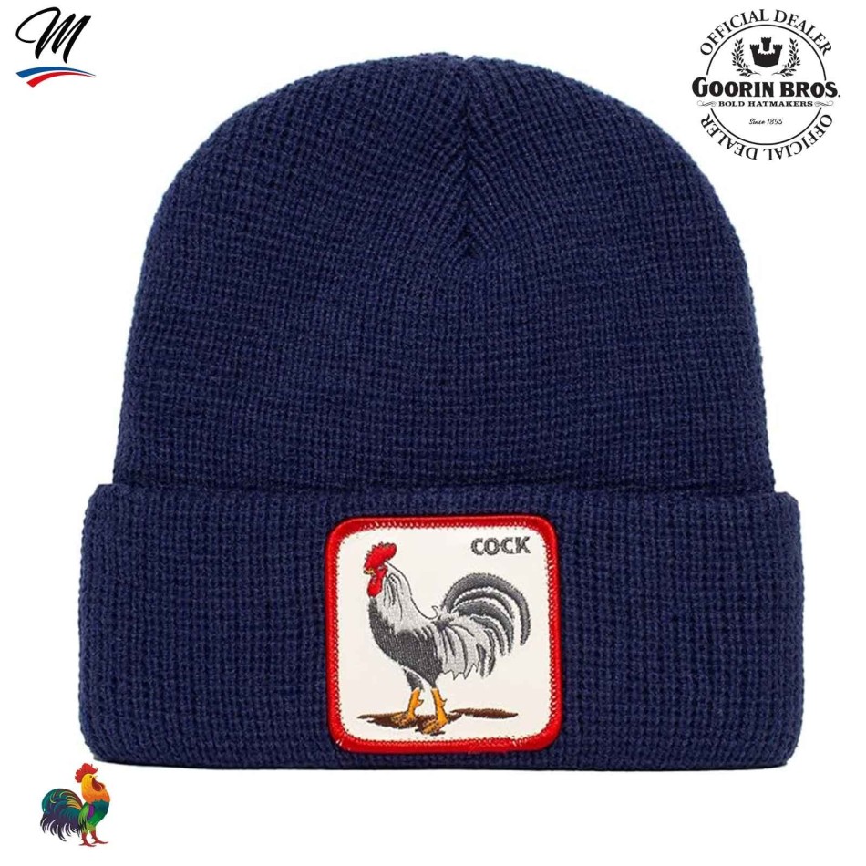 GOORIN BROS Beanie Men's Women's Chunky Knit Cock "Morning Call