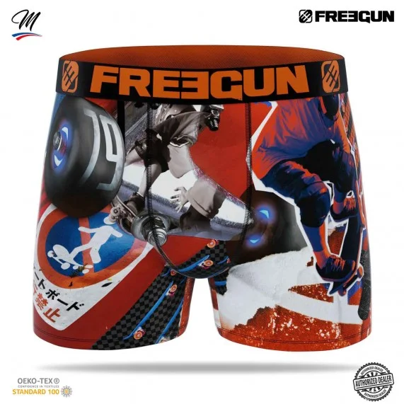 Boxer Premium Skate da uomo (Boxer da uomo) Freegun chez FrenchMarket