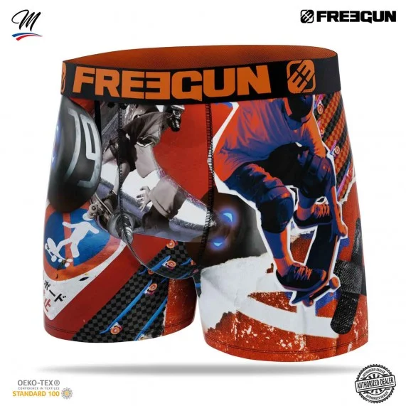 Boxer Premium Skate da uomo (Boxer da uomo) Freegun chez FrenchMarket