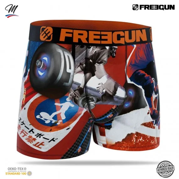 Boxer Homme Premium Sport Extrême Skate (Boxers Homme) Freegun chez FrenchMarket
