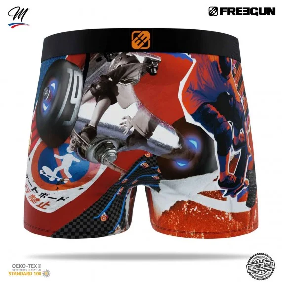 Boxer Homme Premium Sport Extrême Skate (Boxers Homme) Freegun chez FrenchMarket
