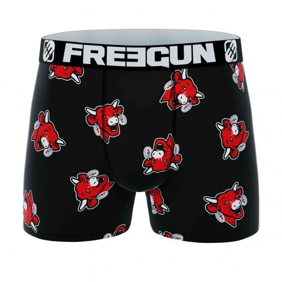 Calzoncillos bóxer de microfibra para hombre "La Vaca que rie" (Calzoncillos para hombre) Freegun chez FrenchMarket