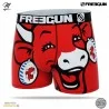 Calzoncillos bóxer de microfibra para hombre "La Vaca que rie" (Calzoncillos para hombre) Freegun chez FrenchMarket