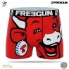 Calzoncillos bóxer de microfibra para hombre "La Vaca que rie" (Calzoncillos para hombre) Freegun chez FrenchMarket