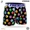 Boxershorts Mann Mikrofaser "Die lachende Kuh" (Boxershorts Mann) Freegun auf FrenchMarket