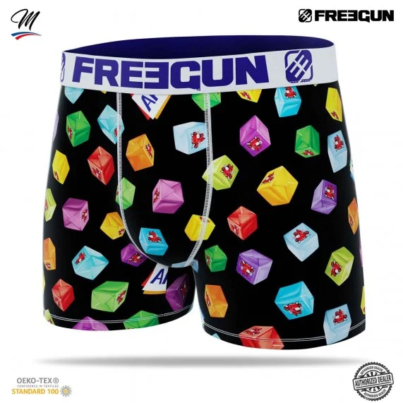 Calzoncillos bóxer de microfibra para hombre "La Vaca que rie" (Calzoncillos para hombre) Freegun chez FrenchMarket