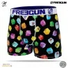 Calzoncillos bóxer de microfibra para hombre "La Vaca que rie" (Calzoncillos para hombre) Freegun chez FrenchMarket